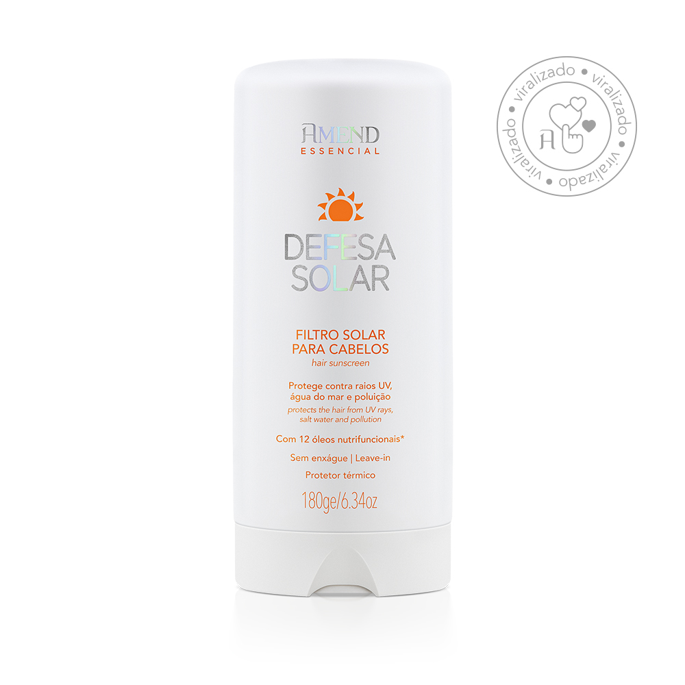 Filtro Solar para Cabelos  Amend Essencial Defesa Solar